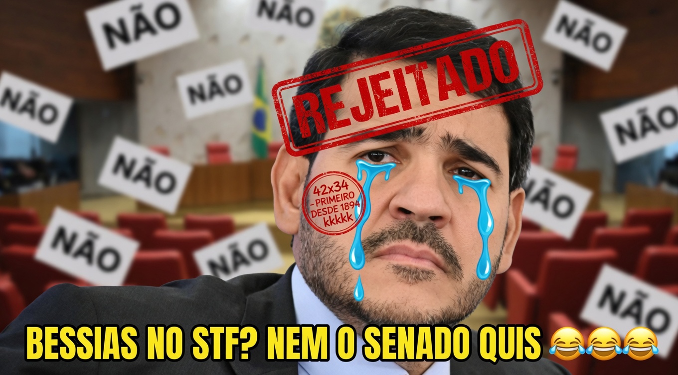 Meme Jorge Messias Rejeitado